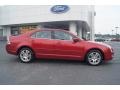 2007 Redfire Metallic Ford Fusion SEL V6  photo #2