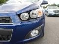 2012 Blue Topaz Metallic Chevrolet Sonic LTZ Hatch  photo #10