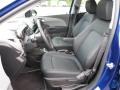 2012 Chevrolet Sonic Jet Black/Dark Titanium Interior Front Seat Photo