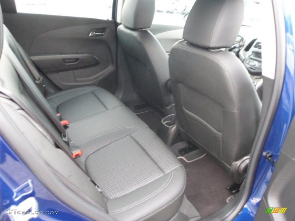 2012 Chevrolet Sonic LTZ Hatch Rear Seat Photo #69733927