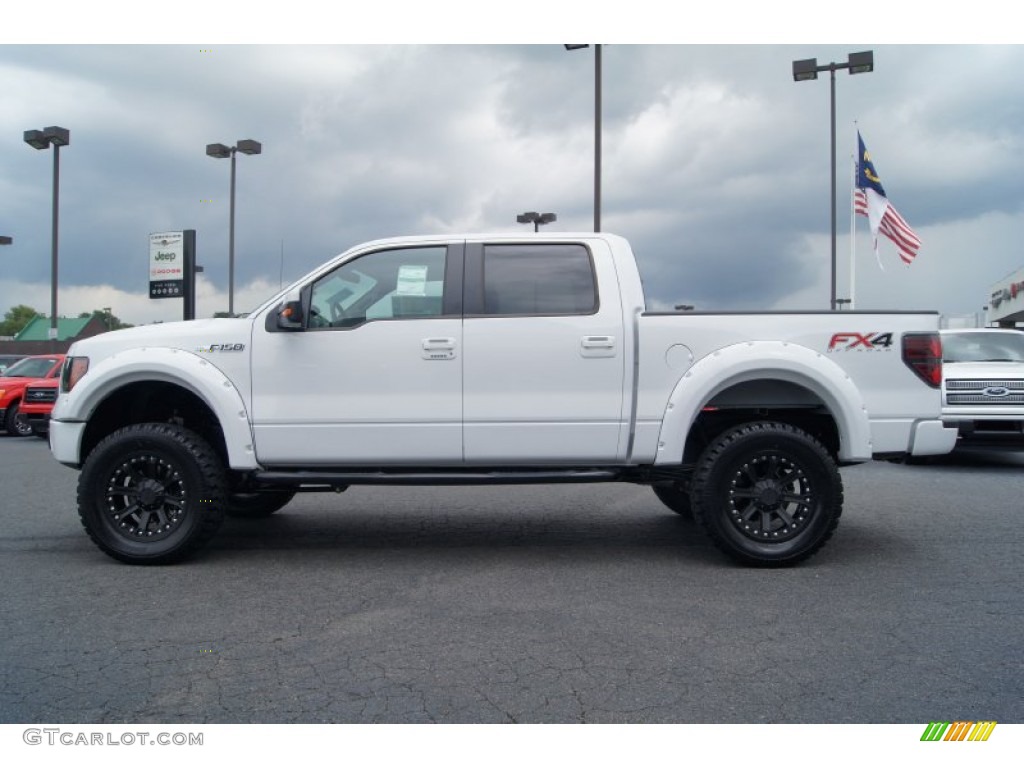 2012 F150 FX4 SuperCrew 4x4 - Oxford White / Black photo #5