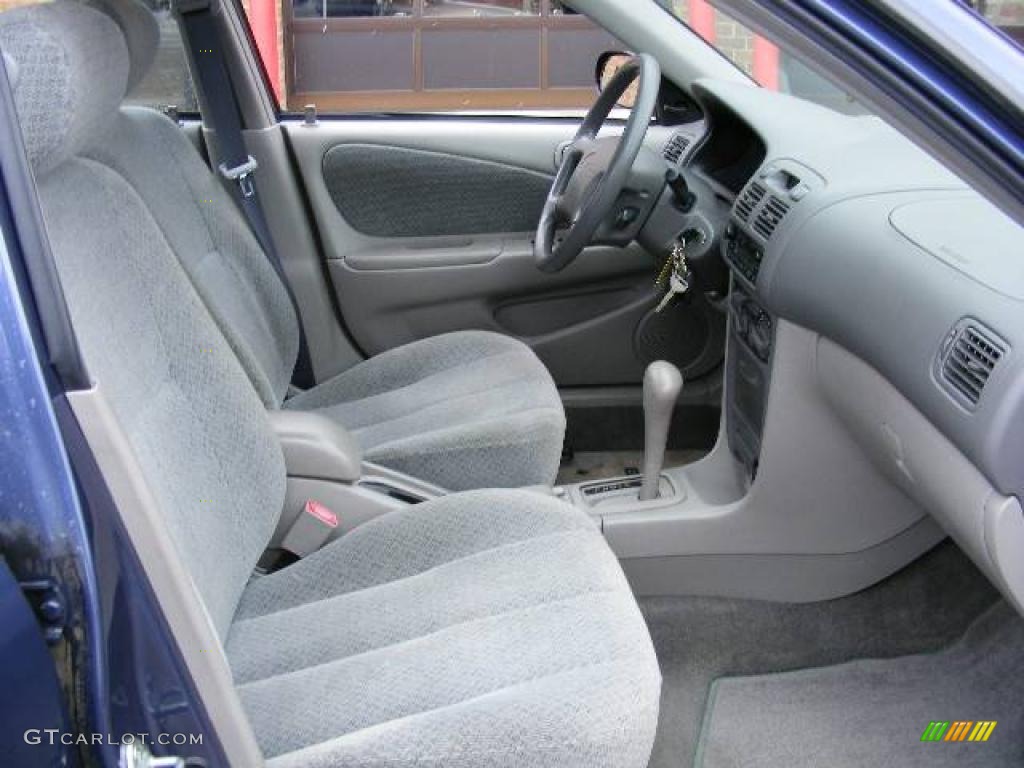 1999 Corolla CE - Twilight Blue Pearl / Light Charcoal photo #13