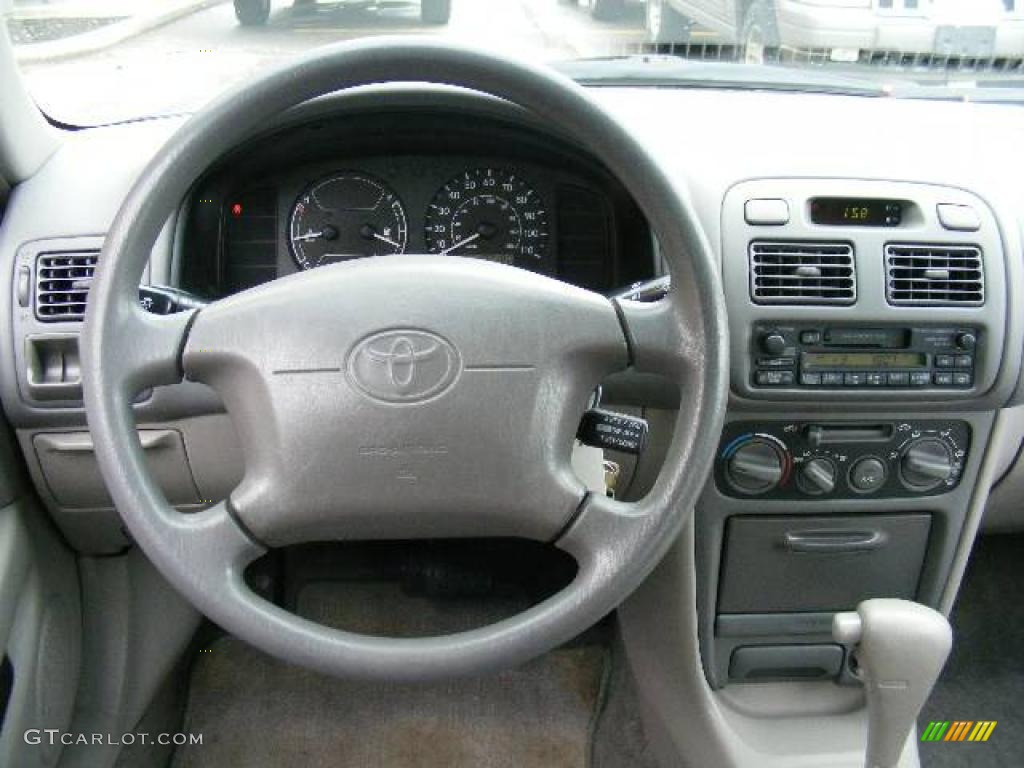 1999 Corolla CE - Twilight Blue Pearl / Light Charcoal photo #14