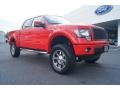 Race Red 2012 Ford F150 FX4 SuperCrew 4x4