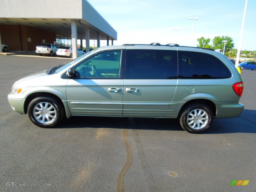 2003 Town & Country LXi - Satin Jade Pearl / Taupe photo #4