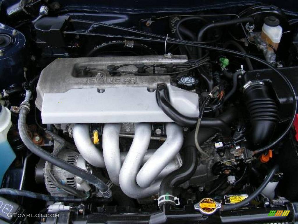1999 Corolla CE - Twilight Blue Pearl / Light Charcoal photo #25