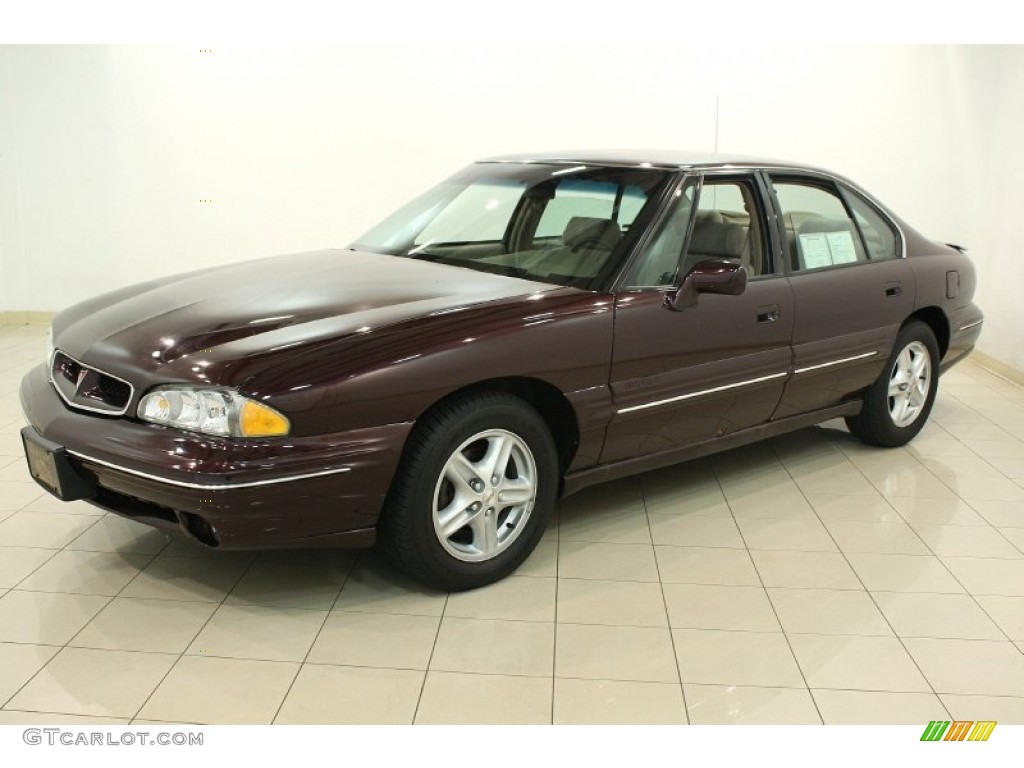 1999 Bonneville SE - Dark Cherry Metallic / Camel photo #3