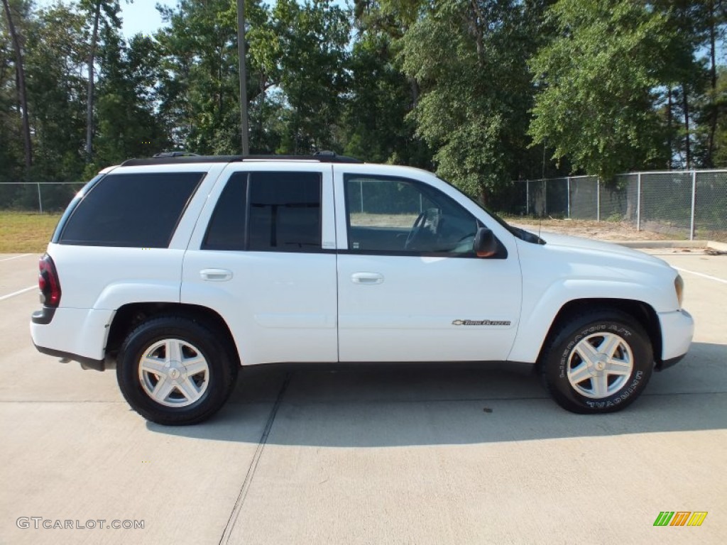 2002 TrailBlazer LTZ - Summit White / Dark Pewter photo #1