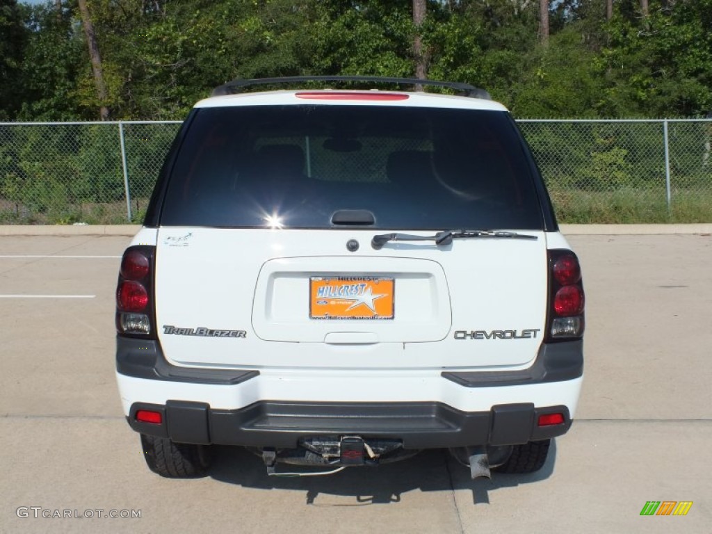 2002 TrailBlazer LTZ - Summit White / Dark Pewter photo #5