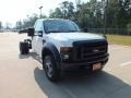Oxford White 2008 Ford F450 Super Duty XL Regular Cab Chassis