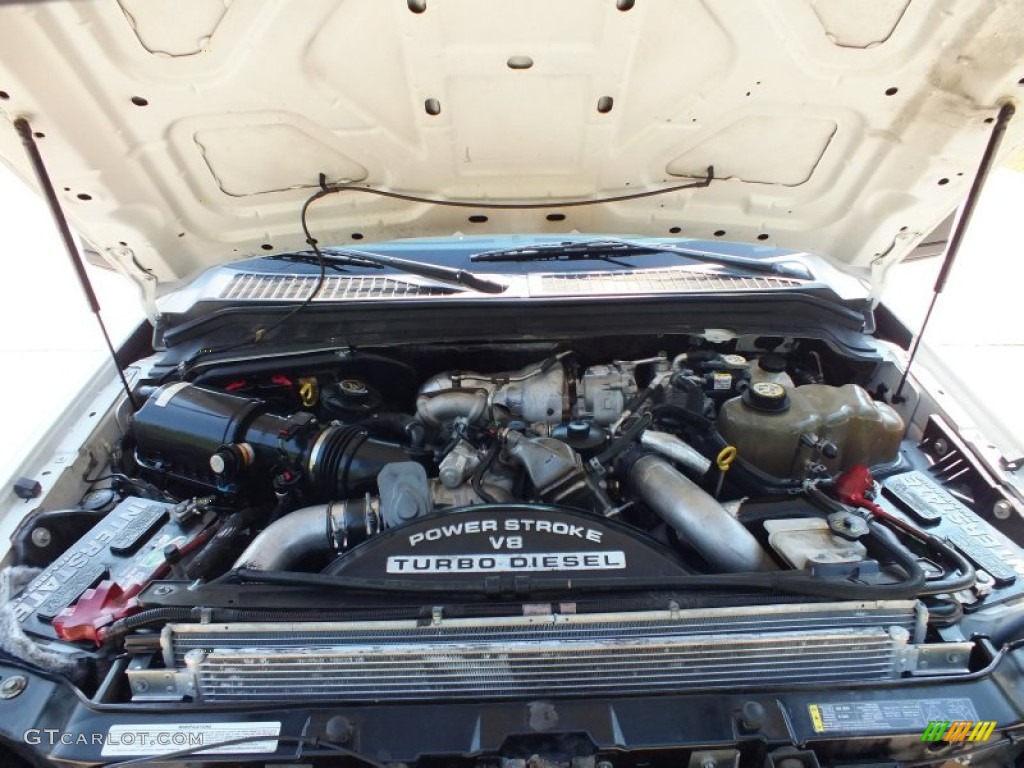 2008 Ford F450 Super Duty XL Regular Cab Chassis 6.4 Liter OHV 32-Valve Power Stroke Turbo Diesel V8 Engine Photo #69738970