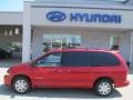 2000 Inferno Red Pearlcoat Dodge Grand Caravan SE  photo #3