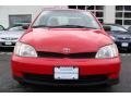 2000 Absolutely Red Toyota ECHO Sedan  photo #2
