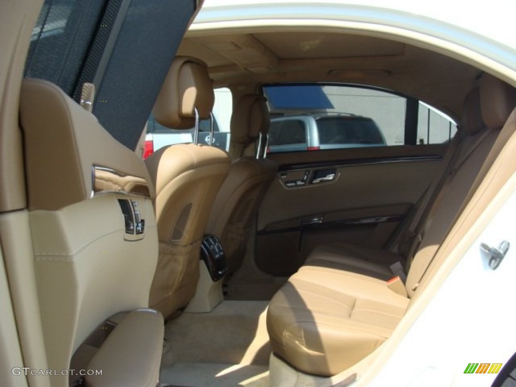 2007 S 600 Sedan - Alabaster White / Cashmere/Savanna photo #7