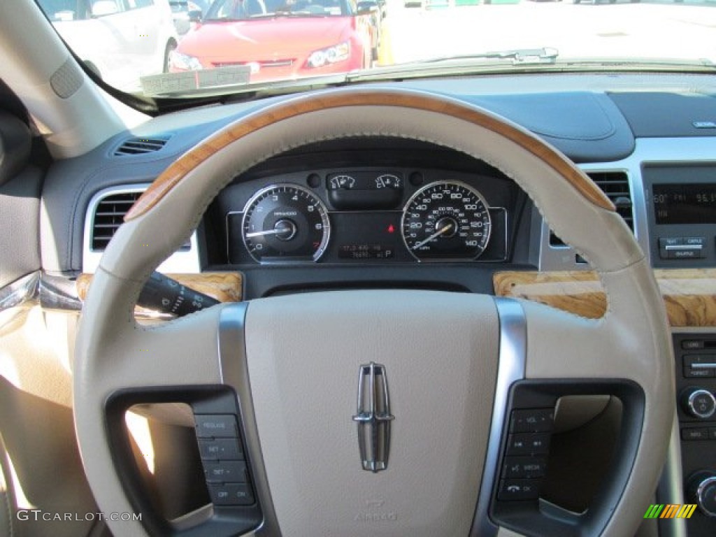 2009 MKS Sedan - Smokestone Metallic / Cashmere photo #17