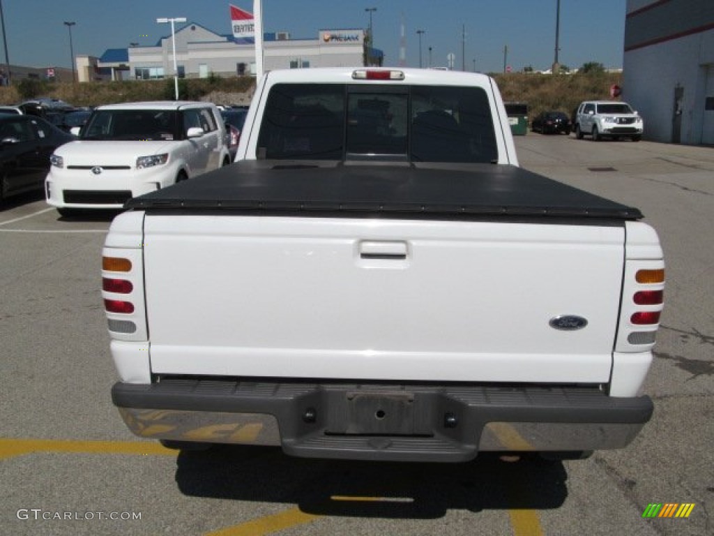 1998 Ranger XLT Extended Cab 4x4 - Oxford White / Medium Graphite photo #5