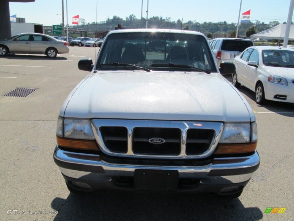 1998 Ranger XLT Extended Cab 4x4 - Oxford White / Medium Graphite photo #10