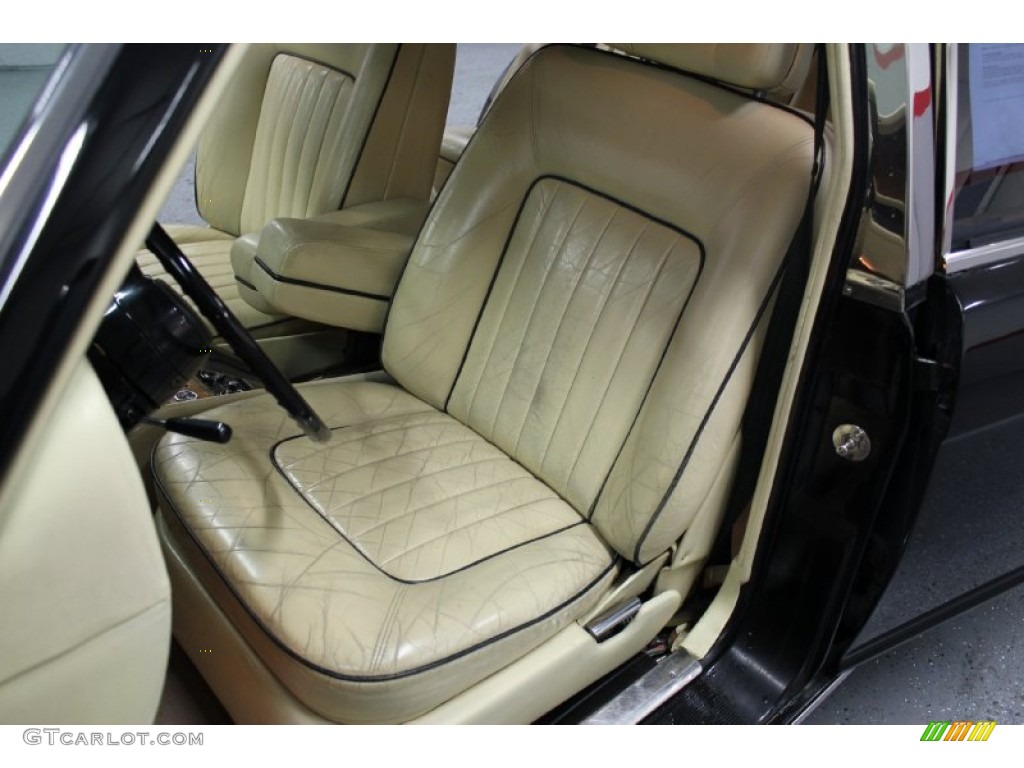 Beige Interior 1986 Rolls-Royce Silver Spirit Mark I Photo #69742051