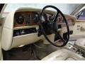 1986 Rolls-Royce Silver Spirit Beige Interior Steering Wheel Photo