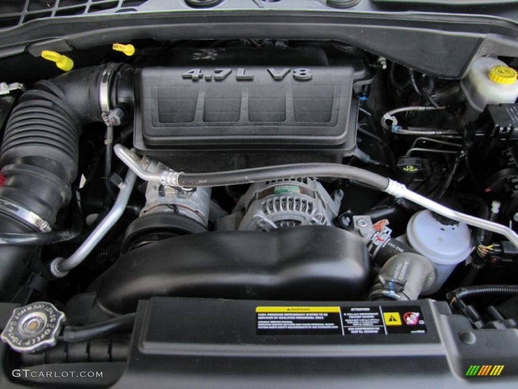 2009 Dodge Durango SE 4x4 4.7 Liter SOHC 16-Valve Flex-Fuel V8 Engine Photo #69742657