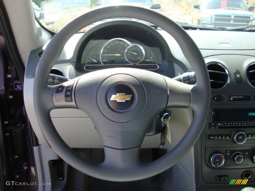 2006 Chevrolet HHR LT Gray Steering Wheel Photo #69744862