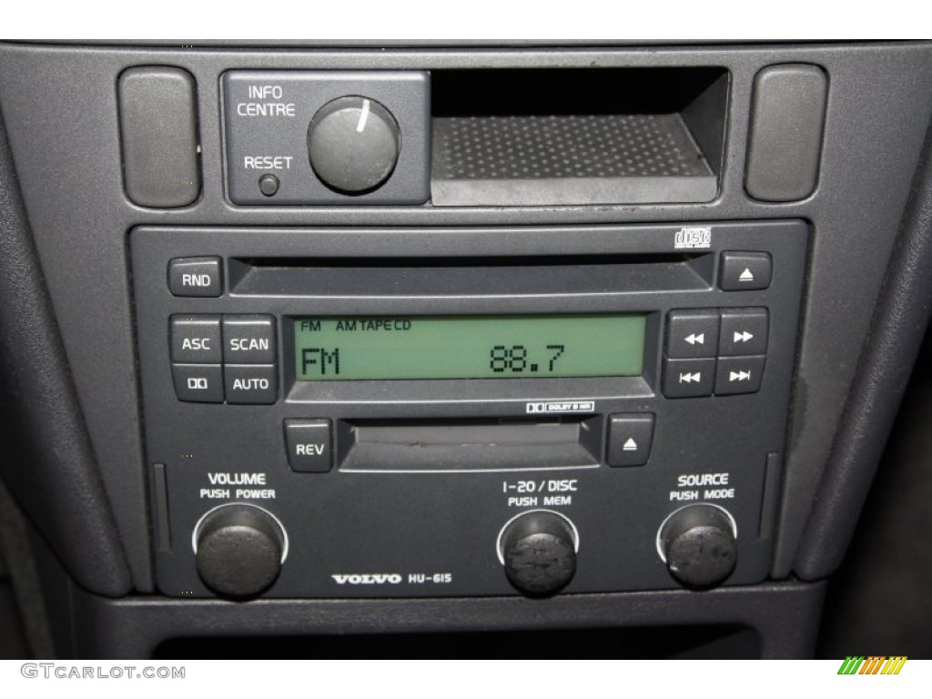 2002 S40 1.9T - Black Sapphire Metallic / Graphite photo #15