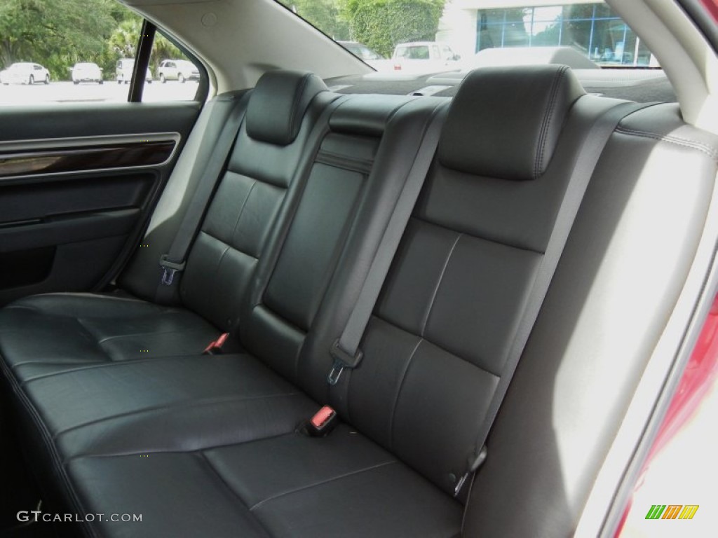 2007 MKZ Sedan - Vivid Red Metallic / Dark Charcoal photo #15