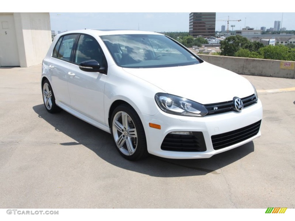 Candy White 2013 Volkswagen Golf R 4 Door 4Motion Exterior Photo #69745631