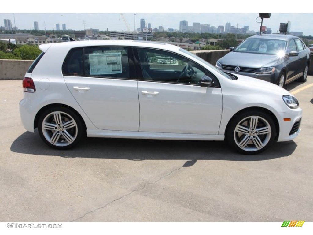 Candy White 2013 Volkswagen Golf R 4 Door 4Motion Exterior Photo #69745696