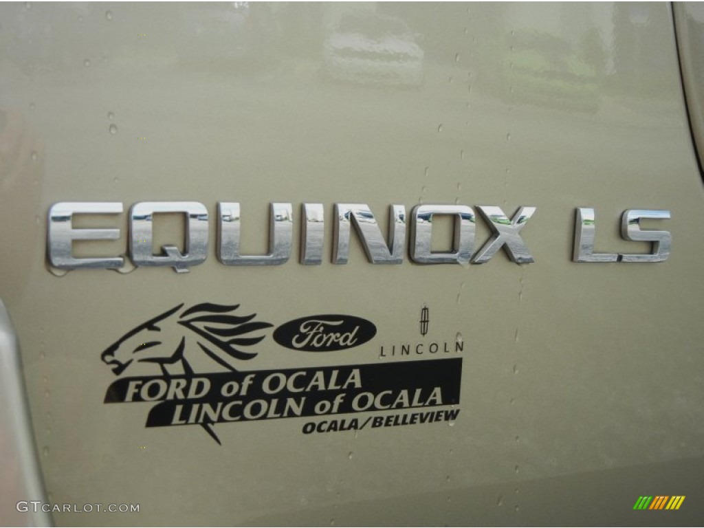 2005 Equinox LS AWD - Sandstone Metallic / Light Cashmere photo #9