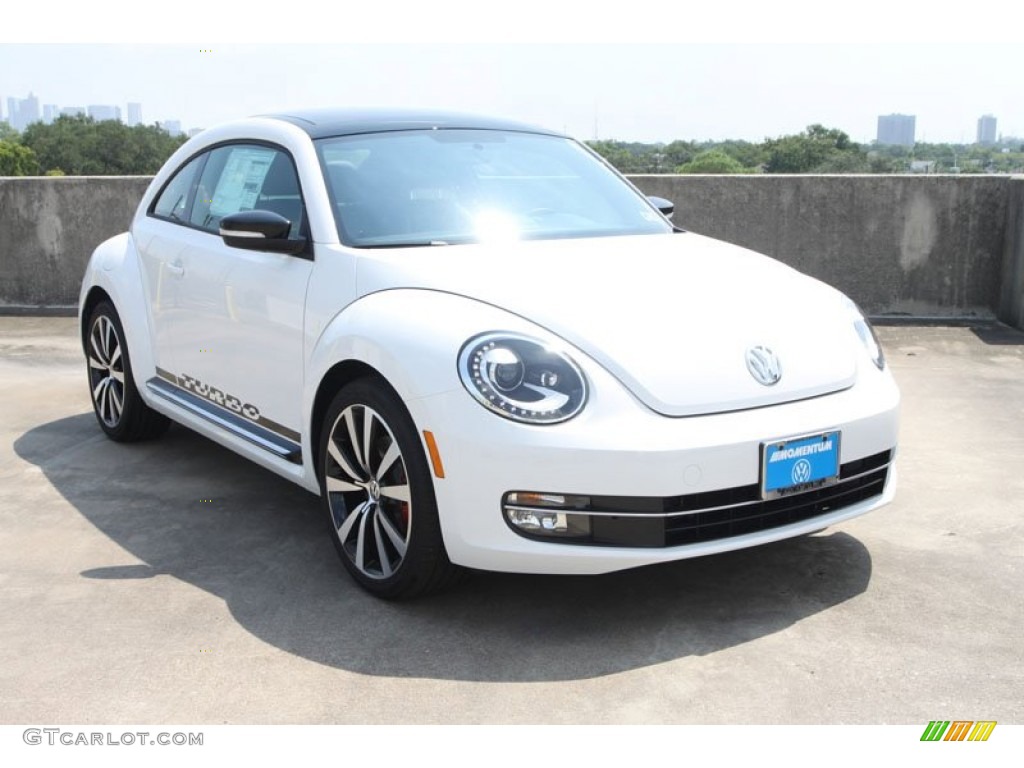 2013 Beetle Turbo - Candy White / Anthracite Black photo #1
