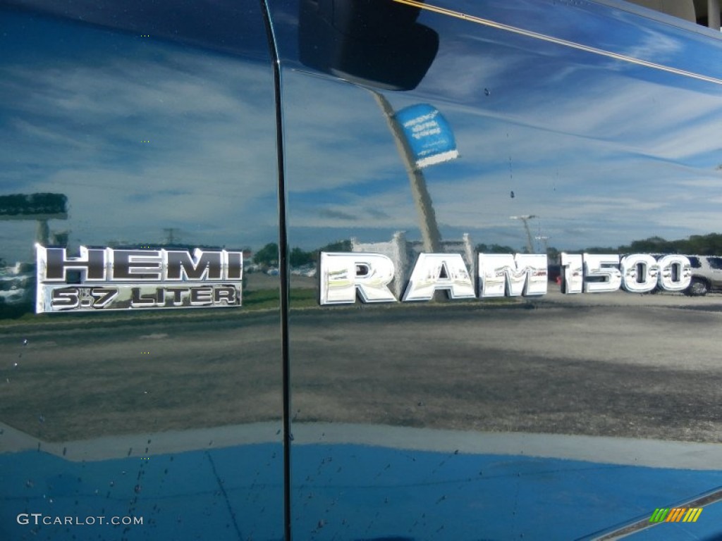 2011 Ram 1500 Big Horn Quad Cab - Hunter Green Pearl / Light Pebble Beige/Bark Brown photo #9