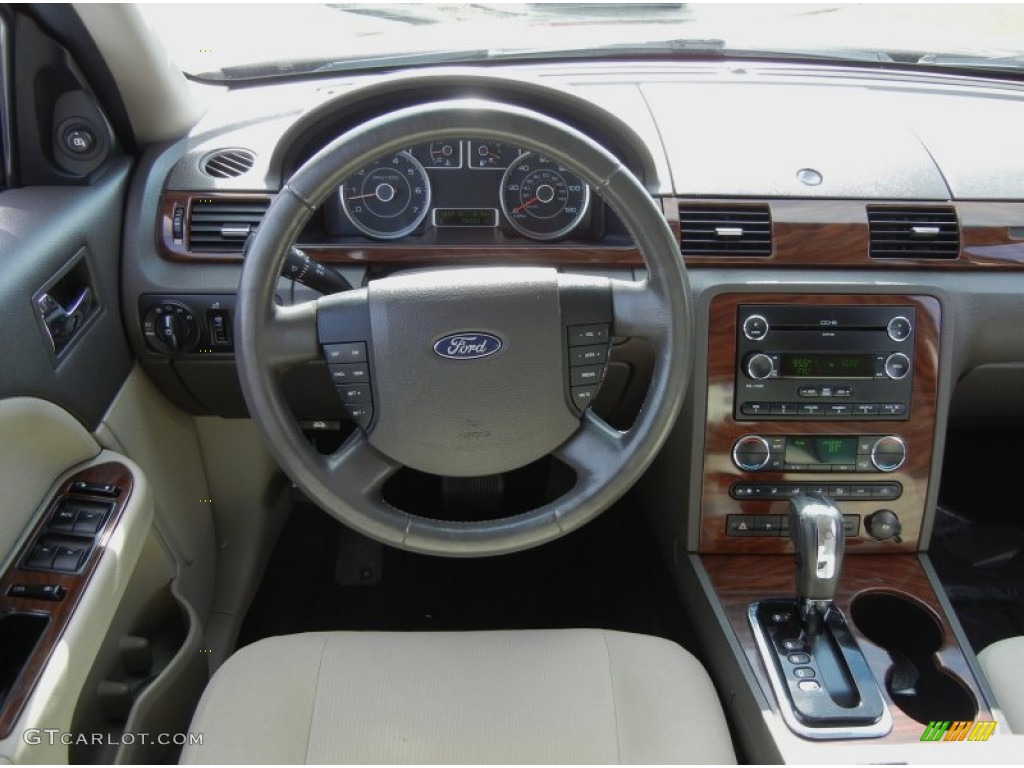 2009 Ford Taurus SEL Medium Light Stone Dashboard Photo #69746929