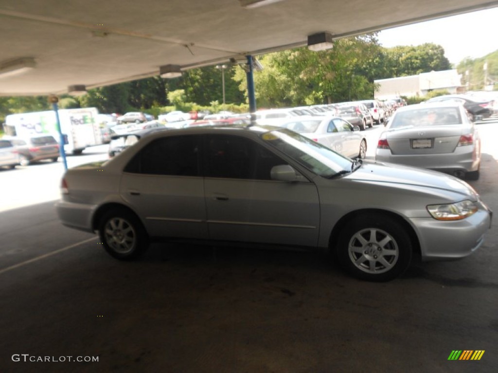 2002 Accord SE Sedan - Satin Silver Metallic / Quartz Gray photo #29