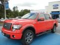 2012 Race Red Ford F150 FX4 SuperCrew 4x4  photo #1