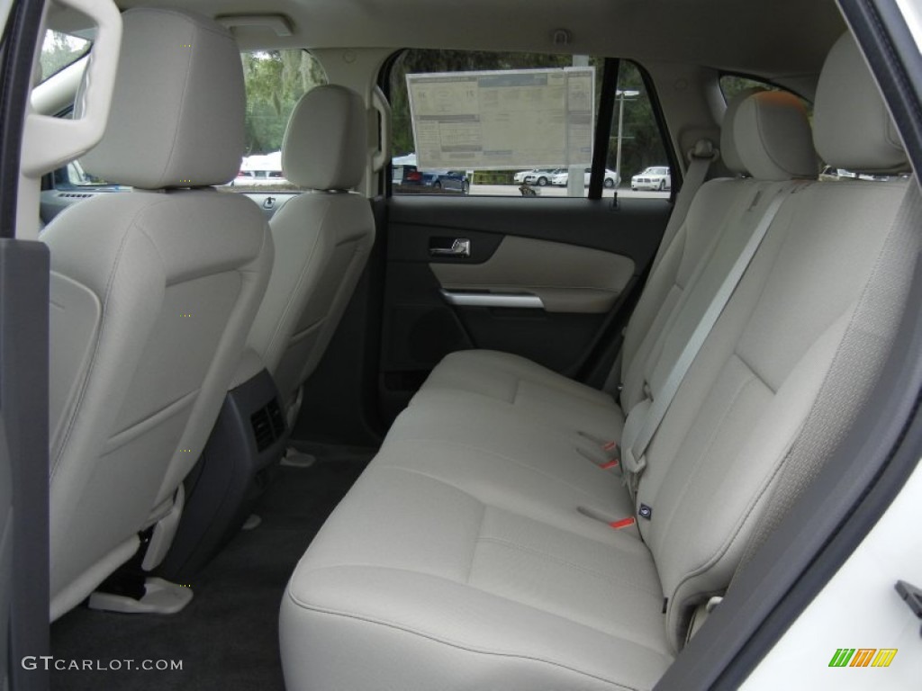 2012 Ford Edge SE EcoBoost Rear Seat Photos