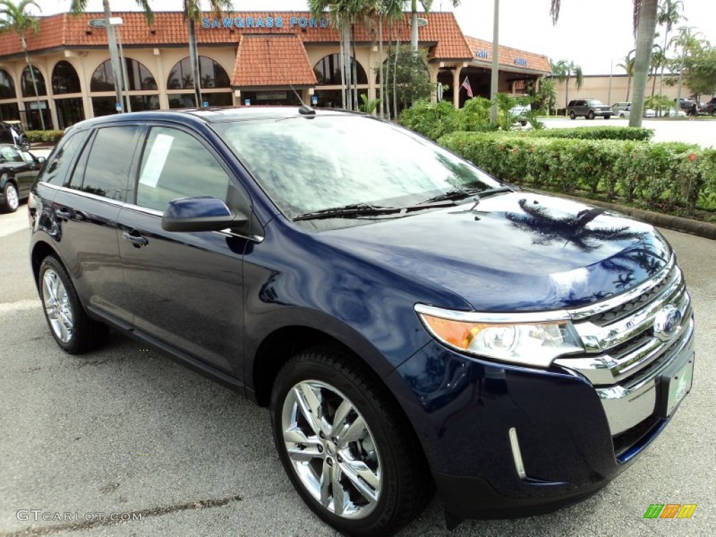Kona Blue Metallic 2011 Ford Edge Limited Exterior Photo #69749067