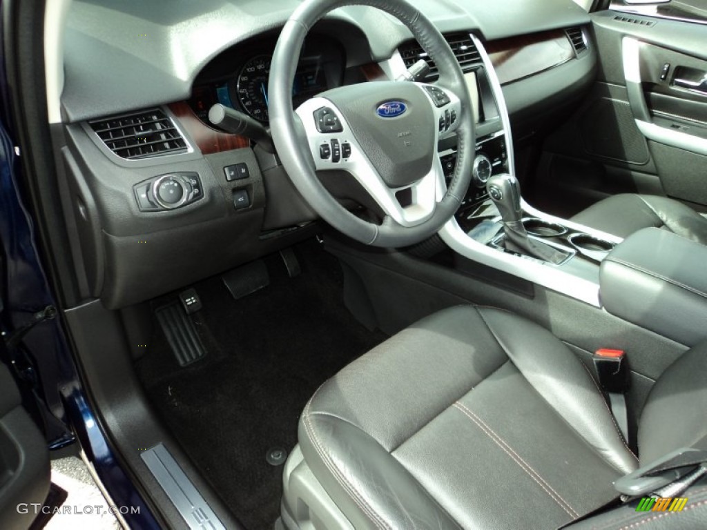 Charcoal Black Interior 2011 Ford Edge Limited Photo #69749209