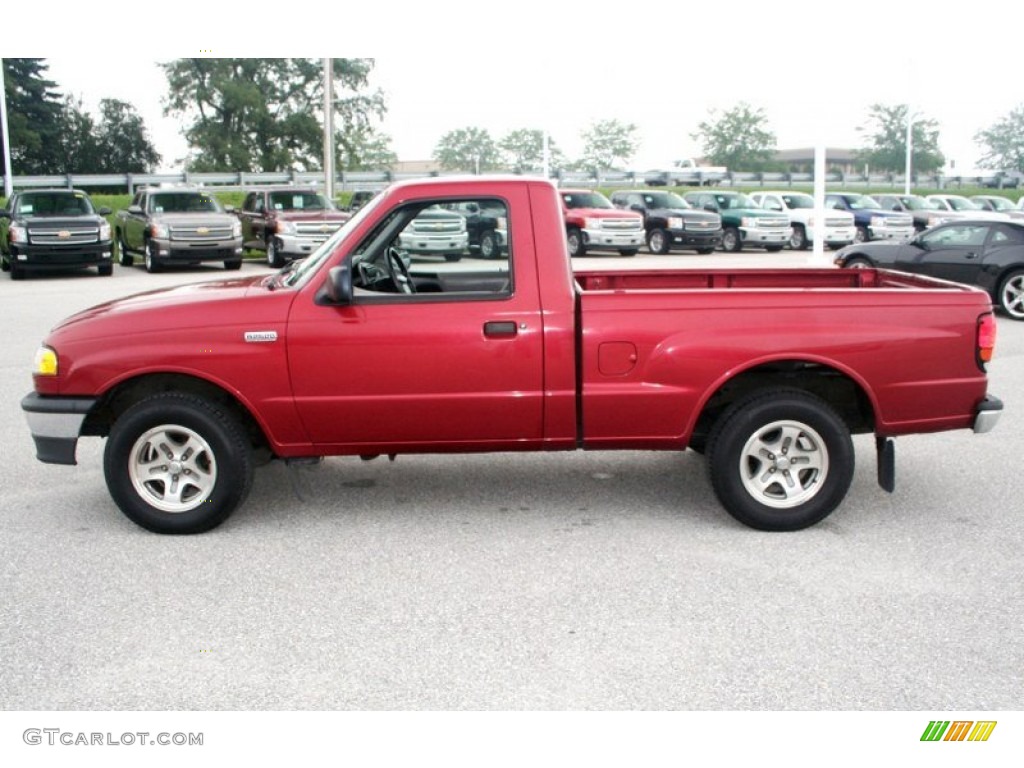 Toreador Red Metallic 1999 Mazda B-Series Truck B2500 SE Regular Cab Exterior Photo #69750037