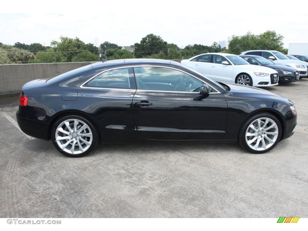 Phantom Black Pearl Effect 2013 Audi A5 2.0T quattro Coupe Exterior Photo #69750061