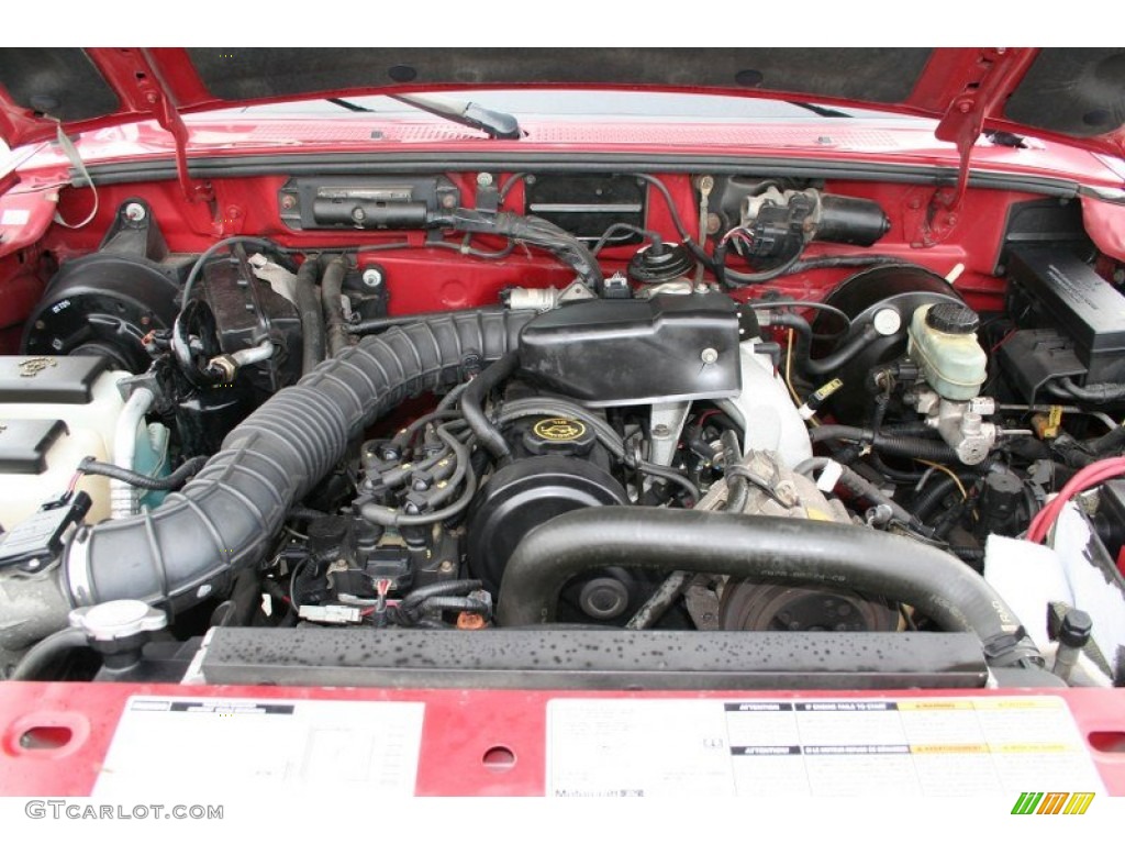 1999 Mazda B-Series Truck B2500 SE Regular Cab 2.5 Liter SOHC 8-Valve 4 Cylinder Engine Photo #69750073