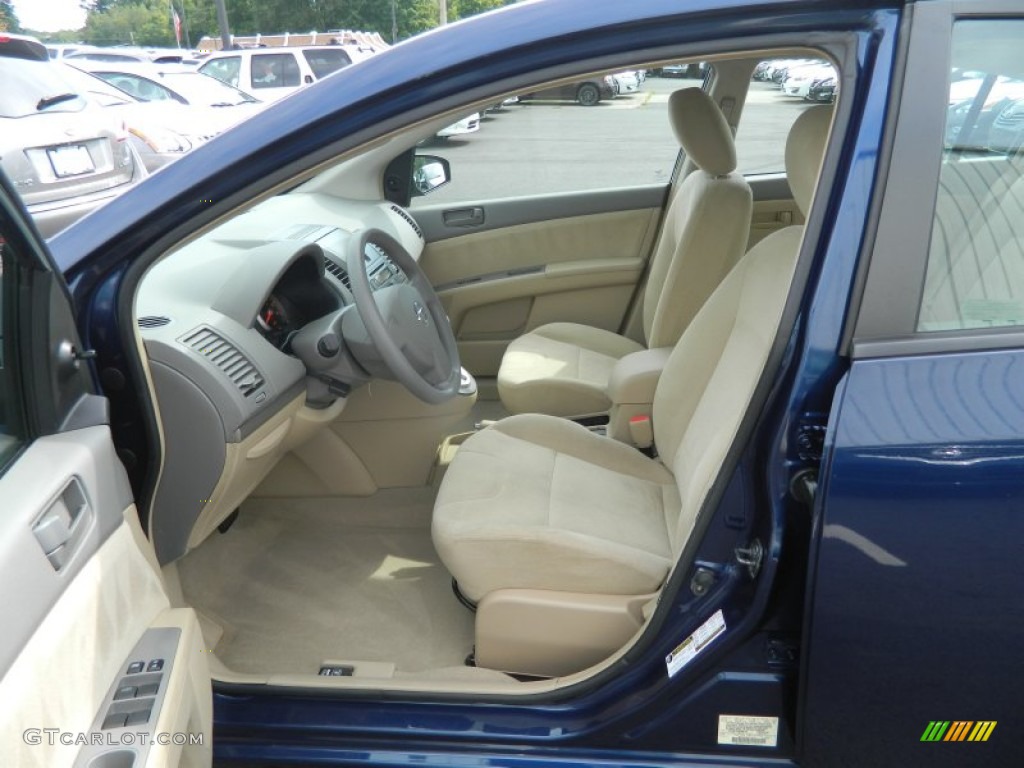 Beige Interior 2009 Nissan Sentra 2.0 S Photo #69750841