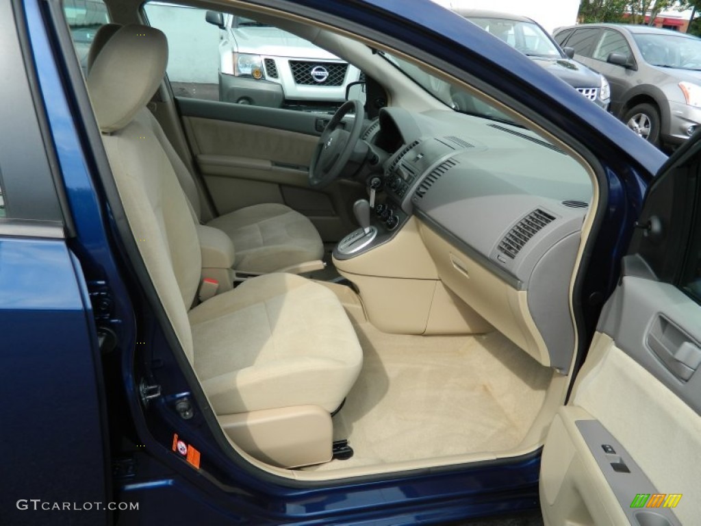 Beige Interior 2009 Nissan Sentra 2.0 S Photo #69750871