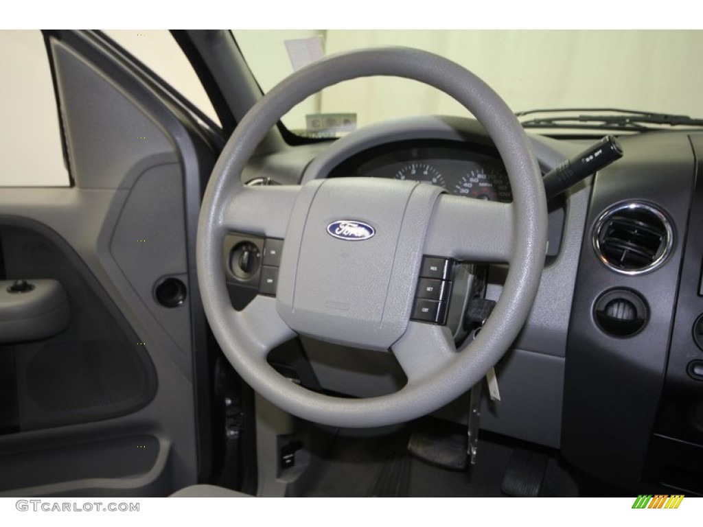 2005 F150 XLT SuperCab - Dark Shadow Grey Metallic / Medium Flint Grey photo #25