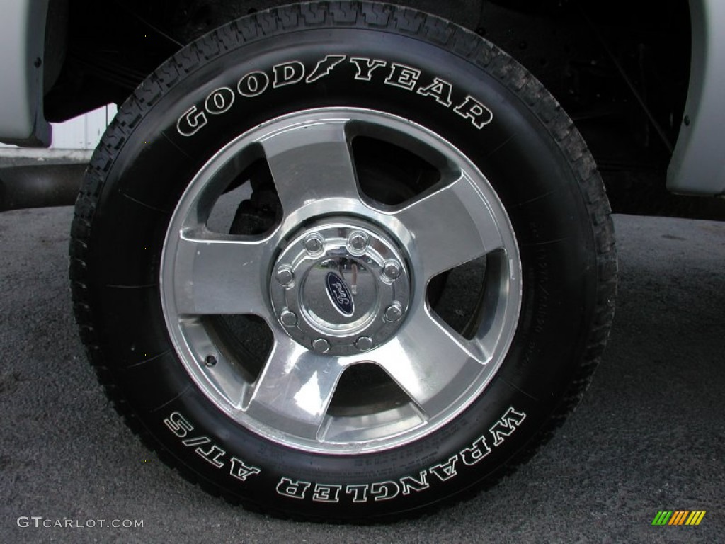 2006 Ford F350 Super Duty Lariat Crew Cab 4x4 Wheel Photo #69753331