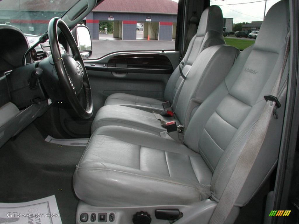 2006 Ford F350 Super Duty Lariat Crew Cab 4x4 Front Seat Photo #69753409