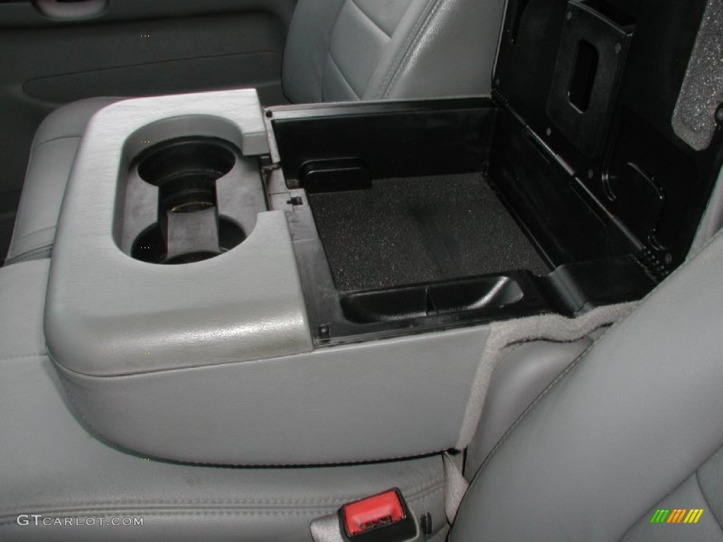 2006 F350 Super Duty Lariat Crew Cab 4x4 - Dark Green Satin Metallic / Medium Flint photo #41