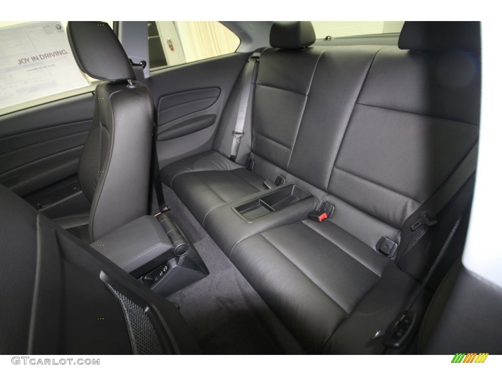 2013 BMW 1 Series 128i Coupe Rear Seat Photo #69753552