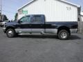 2004 True Blue Metallic Ford F350 Super Duty XLT Crew Cab 4x4 Dually  photo #4