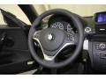 Black 2013 BMW 1 Series 128i Convertible Steering Wheel